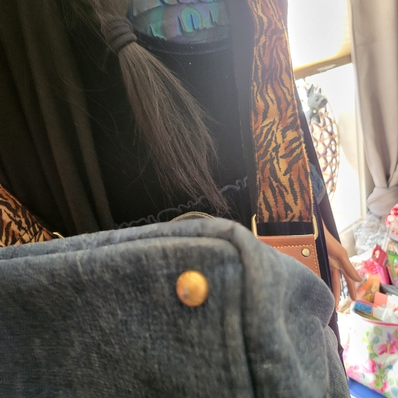 PRADA DENIM Vintage Canapa 2Way Shoulder Bag - Picture 7 of 15